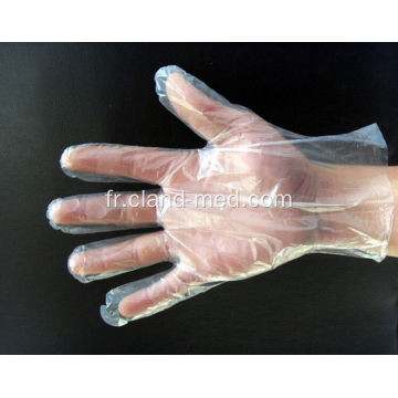 Gants en plastique de gants médicaux jetables de sécurité